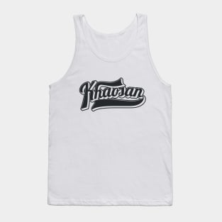 Khaosan Road Bangkok - Backpacker's Paradise | Vintage Lettering Logo Tank Top